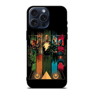BLACK ADAM CHARACTERS ARTS iPhone 15 Pro Max Case BLACK ADAM CHARACTERS ARTS iPhone 15 Pro Max Case