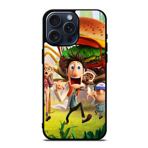 CLOUDY WITH A CHANCE OF MEATBALLS FUNNY iPhone 15 Pro Max Case CLOUDY WITH A CHANCE OF MEATBALLS FUNNY iPhone 15 Pro Max Case