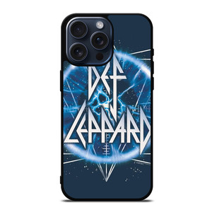 DEF LEPPARD LOGO ART iPhone 15 Pro Max Case DEF LEPPARD LOGO ART iPhone 15 Pro Max Case