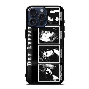 DEF LEPPARD SQUAD iPhone 15 Pro Max Case DEF LEPPARD SQUAD iPhone 15 Pro Max Case