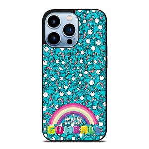 GUMBALL AMAZING WOLRD PATTERN iPhone 13 Pro Max Case