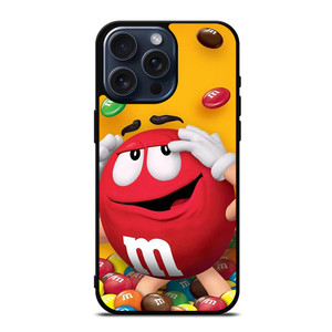 M&M'S CHOCOLATE RED ICON iPhone 15 Pro Max Case M&M'S CHOCOLATE RED ICON iPhone 15 Pro Max Case