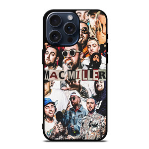 MAC MILLER COLLAGE COOL iPhone 15 Pro Max Case MAC MILLER COLLAGE COOL iPhone 15 Pro Max Case