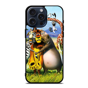 MADAGASCAR CHARACTERS iPhone 15 Pro Max Case