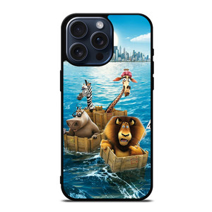 MADAGASCAR TO THE CITY iPhone 15 Pro Max Case