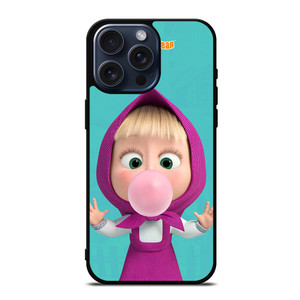 MASHA AND THE BEAR BUBBLEGUM iPhone 15 Pro Max Case MASHA AND THE BEAR BUBBLEGUM iPhone 15 Pro Max Case