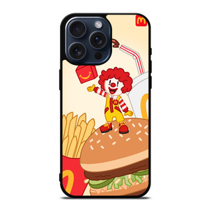 MCDONALDS ART ICON iPhone 15 Pro Max Case MCDONALDS ART ICON iPhone 15 Pro Max Case