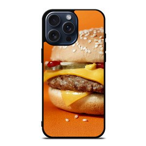 MCDONALDS BURGER iPhone 15 Pro Max Case MCDONALDS BURGER iPhone 15 Pro Max Case