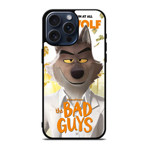 MR WOLF THE BAD GUYS iPhone 15 Pro Max Case