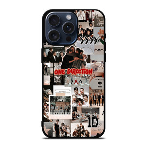 ONE DIRECTION BOYBAND COLLAGE iPhone 15 Pro Max Case ONE DIRECTION BOYBAND COLLAGE iPhone 15 Pro Max Case