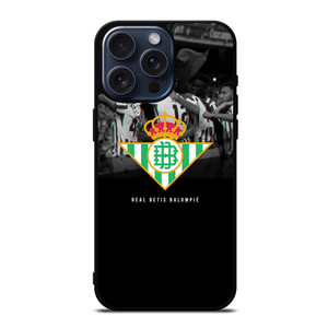 REAL BETIS FC LOGO iPhone 15 Pro Max Case