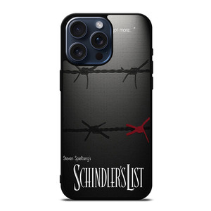 SCHINDLER'S LIST ART iPhone 15 Pro Max Case SCHINDLER'S LIST ART iPhone 15 Pro Max Case