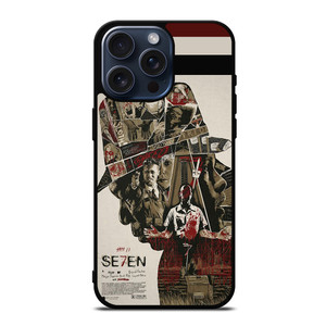 SE7EN MOVIE POSTER iPhone 15 Pro Max Case SE7EN MOVIE POSTER iPhone 15 Pro Max Case