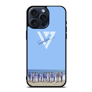 SEVENTEEN BOYBAND LOGO iPhone 15 Pro Max Case