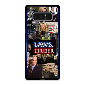 LAW AND ORDER COLLAGE Samsung Galaxy Note 8 Case