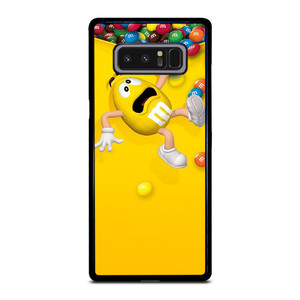 M&M'S CHOCOLATE YELLOW ICON Samsung Galaxy Note 8 Case