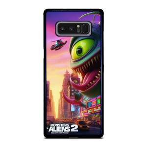 MONSTER VS ALIENS FUNNY CARTOON Samsung Galaxy Note 8 Case MONSTER VS ALIENS FUNNY CARTOON Samsung Galaxy Note 8 Case