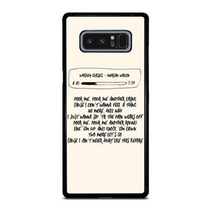 MORGAN WALLEN LYRIC Samsung Galaxy Note 8 Case