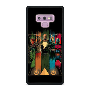 BLACK ADAM CHARACTERS ARTS Samsung Galaxy Note 9 Case BLACK ADAM CHARACTERS ARTS Samsung Galaxy Note 9 Case