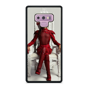 JENNIFER LAWRENCE HUNGER GAME RED Samsung Galaxy Note 9 Case JENNIFER LAWRENCE HUNGER GAME RED Samsung Galaxy Note 9 Case