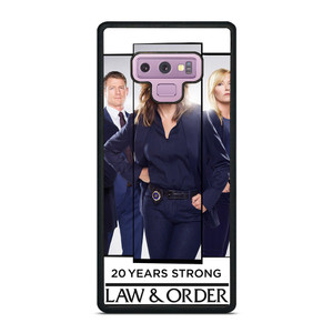 LAW AND ORDER CHARACTERS Samsung Galaxy Note 9 Case