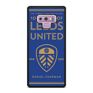 LEEDS UNITED FC POSTER Samsung Galaxy Note 9 Case LEEDS UNITED FC POSTER Samsung Galaxy Note 9 Case
