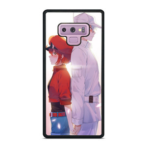 RED BLOOD AND WHITE BLOOD CELLS AT WORK Samsung Galaxy Note 9 Case RED BLOOD AND WHITE BLOOD CELLS AT WORK Samsung Galaxy Note 9 Case