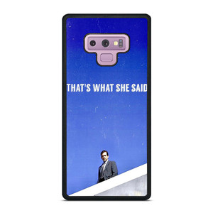 THE OFFICE SERIAL MOVIE QUOTE Samsung Galaxy Note 9 Case THE OFFICE SERIAL MOVIE QUOTE Samsung Galaxy Note 9 Case