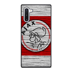 AJAX AMSTERDAM LOGO WOODEN Samsung Galaxy Note 10 Case AJAX AMSTERDAM LOGO WOODEN Samsung Galaxy Note 10 Case