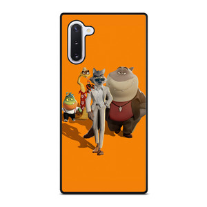 CHARACTERS OF THE BAD GUYS Samsung Galaxy Note 10 Case CHARACTERS OF THE BAD GUYS Samsung Galaxy Note 10 Case