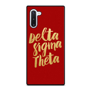 DELTA SIGMA THETA Samsung Galaxy Note 10 Case DELTA SIGMA THETA Samsung Galaxy Note 10 Case