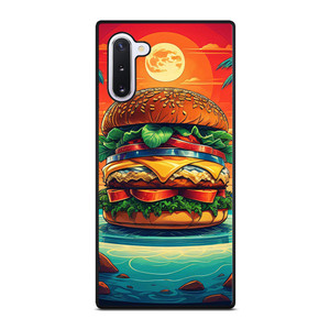 JIMMY BUFFETT BURGER Samsung Galaxy Note 10 Case JIMMY BUFFETT BURGER Samsung Galaxy Note 10 Case