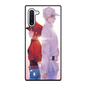 RED BLOOD AND WHITE BLOOD CELLS AT WORK Samsung Galaxy Note 10 Case