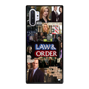 LAW AND ORDER COLLAGE Samsung Galaxy Note 10 Plus Case LAW AND ORDER COLLAGE Samsung Galaxy Note 10 Plus Case