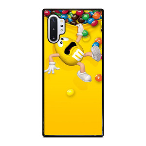 M&M'S CHOCOLATE YELLOW ICON Samsung Galaxy Note 10 Plus Case