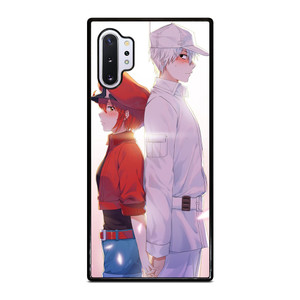 RED BLOOD AND WHITE BLOOD CELLS AT WORK Samsung Galaxy Note 10 Plus Case RED BLOOD AND WHITE BLOOD CELLS AT WORK Samsung Galaxy Note 10 Plus Case
