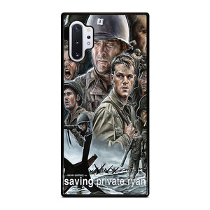 SAVING PRIVATE RYAN MOVIE POSTER Samsung Galaxy Note 10 Plus Case SAVING PRIVATE RYAN MOVIE POSTER Samsung Galaxy Note 10 Plus Case