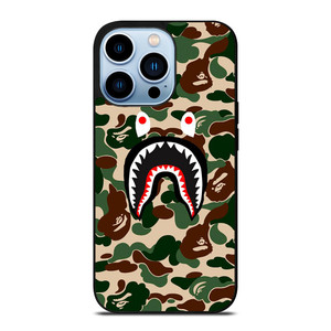 BAPE SHARK FACE CAMO iPhone 13 Pro Max Case BAPE SHARK FACE CAMO iPhone 13 Pro Max Case