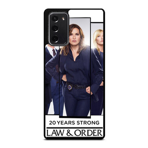LAW AND ORDER CHARACTERS Samsung Galaxy Note 20 Case LAW AND ORDER CHARACTERS Samsung Galaxy Note 20 Case