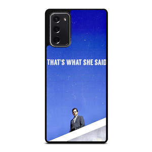 THE OFFICE SERIAL MOVIE QUOTE Samsung Galaxy Note 20 Case