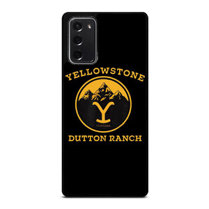 YELLOWSTONE TV SHOW LOGO Samsung Galaxy Note 20 Case YELLOWSTONE TV SHOW LOGO Samsung Galaxy Note 20 Case