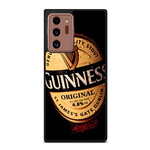 GUINNESS BEER LOGO Samsung Galaxy Note 20 Ultra Case GUINNESS BEER LOGO Samsung Galaxy Note 20 Ultra Case