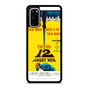 12 ANGRY MEN VINTAGE POSTER Samsung Galaxy S20 Case