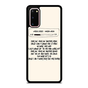 MORGAN WALLEN LYRIC Samsung Galaxy S20 Case MORGAN WALLEN LYRIC Samsung Galaxy S20 Case