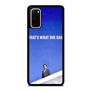 THE OFFICE SERIAL MOVIE QUOTE Samsung Galaxy S20 Case