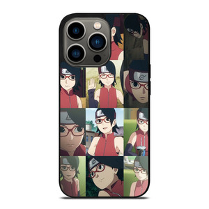 SARADA UCHIHA COLLAGE iPhone 13 Pro Case