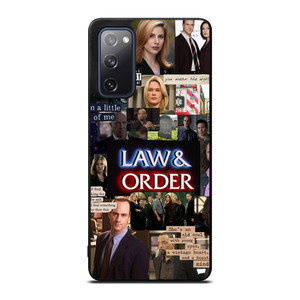 LAW AND ORDER COLLAGE Samsung Galaxy S20 FE Case LAW AND ORDER COLLAGE Samsung Galaxy S20 FE Case