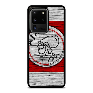AJAX AMSTERDAM LOGO WOODEN Samsung Galaxy S20 Ultra Case