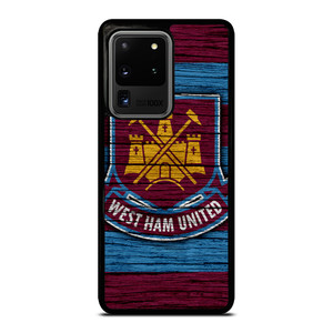 WEST HAM UNITED LOGO WOODEN Samsung Galaxy S20 Ultra Case WEST HAM UNITED LOGO WOODEN Samsung Galaxy S20 Ultra Case