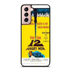 12 ANGRY MEN VINTAGE POSTER Samsung Galaxy S21 Case 12 ANGRY MEN VINTAGE POSTER Samsung Galaxy S21 Case